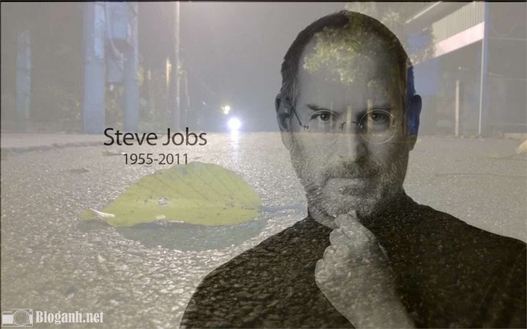 chồng ảnh, steve jobs