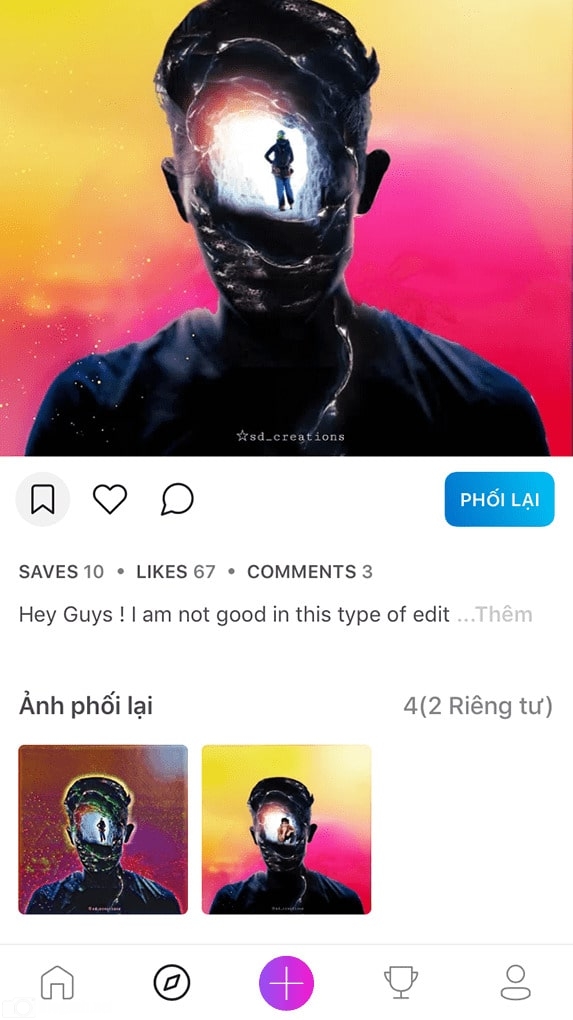 chỉnh ảnh, ảnh chế, ảnh chế trên PicsArt