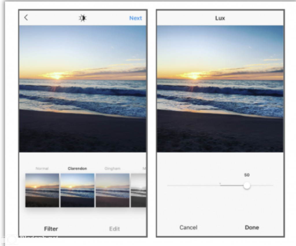 chỉnh ảnh, Lux, Instagram, biển, bầu trời