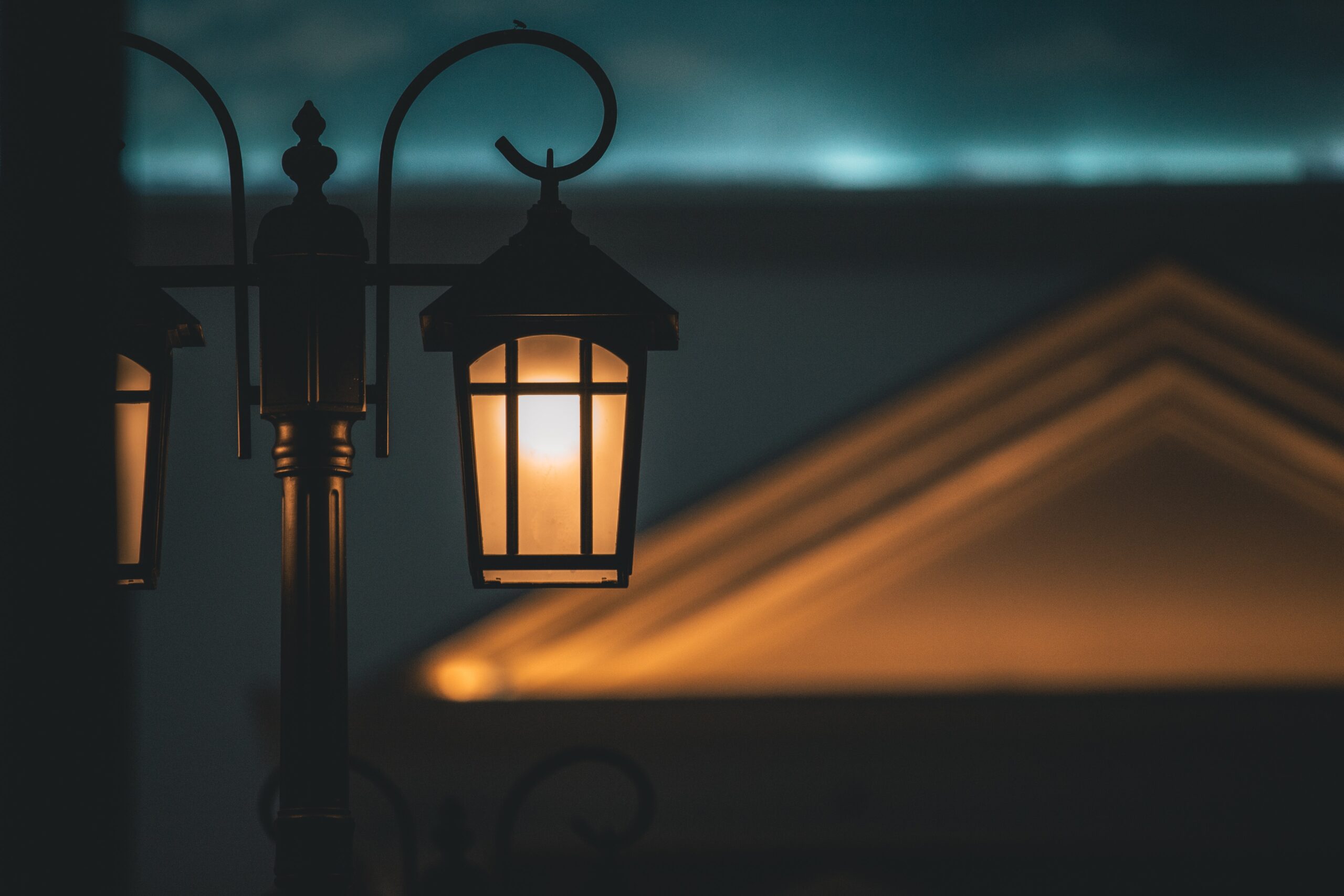 ánh đèn, đường phố